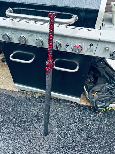 Corey D. review of Handmade Red Wolf Chinese Sword With Red Blade image 1 out of 1