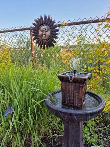 Customer photo review of Fortezza Cordless Fountain Tower