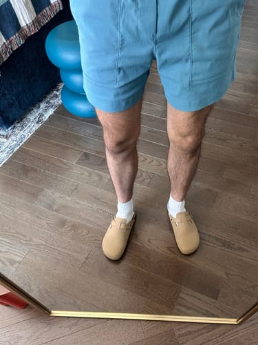 Customer photo review of Taro Comfort Soft Footbed Shoes