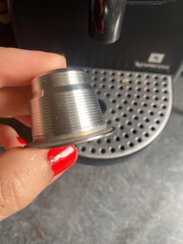 Benedicte O. review of Capsule nespresso rechargeable zéro déchet à couvercle vissé par Cafecolo™ image 1 out of 1