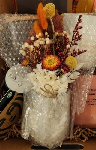 Customer photo review of Luna Blooms Vase