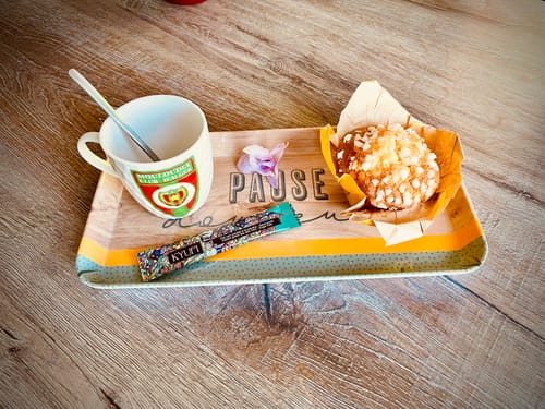 Customer photo review of Thé Vert Instantané À La Menthe - Sans Sucre