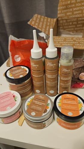 Customer photo review of Cire coiffante et nourrissante