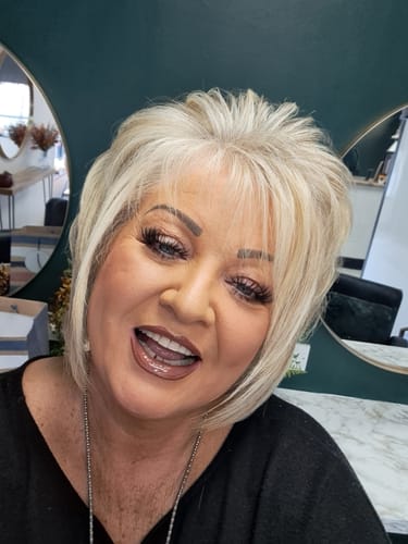 Customer photo review of FEATHER Self-adhesive Cluster Lashes