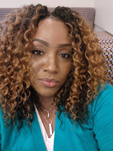 Customer photo review of Sensationnel Lulutress Pre-Looped Crochet Braid Bundle - 3X BRAID OUT 12"