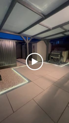 Customer video review of Himalayan - White Porcelain Paving Tiles - 900 x 600 x 20mm