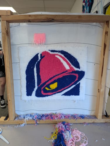 Customer photo review of Tuft Love Group Tufting Classes (Superior, CO)