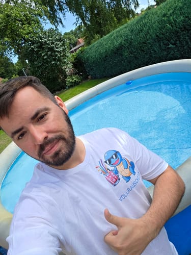Customer photo review of Vollrauschiggy- T-Shirt Unisex