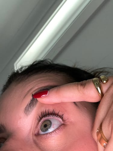 Customer photo review of Lash illusion DUO - eyelash serum & mascara duo