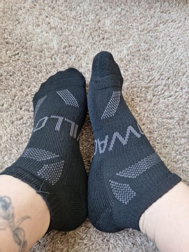 Customer photo review of Men's Alpaca Socks