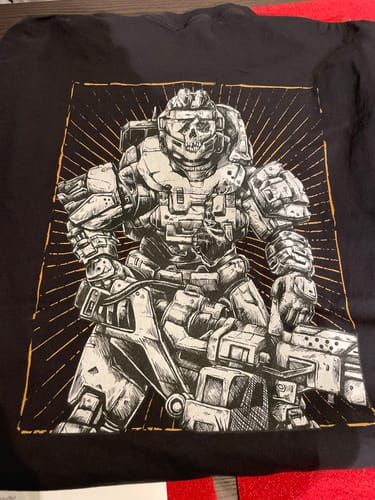 Customer photo review of Walking Tank (Shirt)