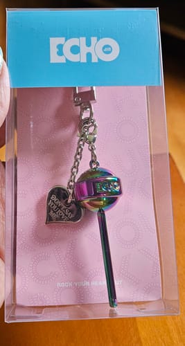 Customer photo review of BTS JIN - ECHO OFFICIAL MD KEYRING