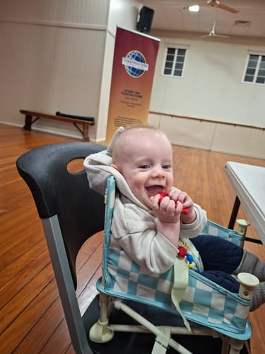 Customer photo review of Harper baby chair
