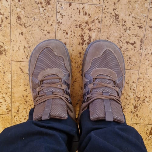 Customer photo review of Crag - Wide Toe Sneakers