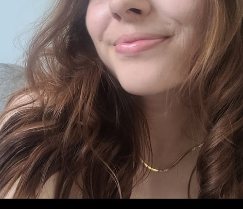 Customer photo review of Embrace Necklace - Gold