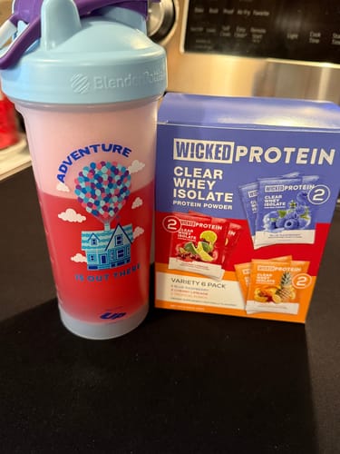 Customer photo review of WICKED Protein Powder Sampler Bundle Deal (PRE ORDER)