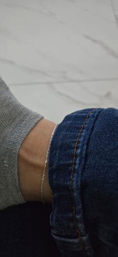 Customer photo review of Permanent jewelry gold filled