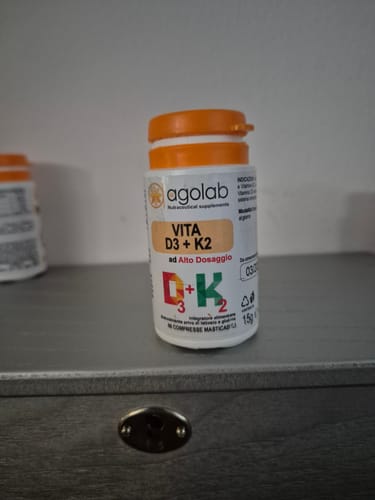 Customer photo review of Vitamina D3 + K2 Masticabile