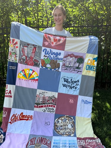 Susan Z. review of Premium T Shirt Quilt image 1 out of 1