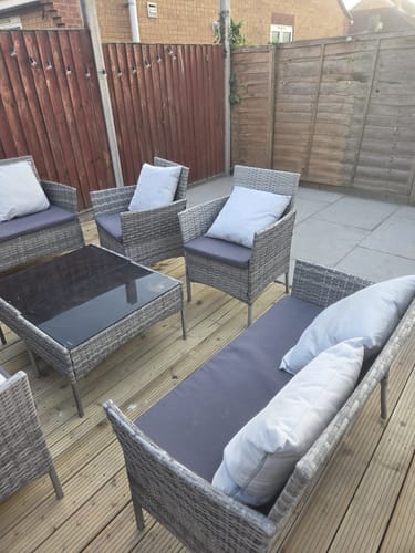Customer photo review of Kandala - Grey Porcelain Paving Tiles - 900 x 600 x 20mm
