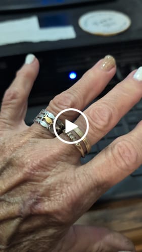 Customer video review of Swim Against The Current Ring