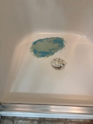 Ross F. review of Floor Crack Repair - Tub and Shower Repair Kit image 1 out of 2