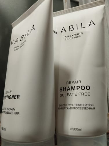 Customer photo review of NABILA Repair Conditioner | 150ml