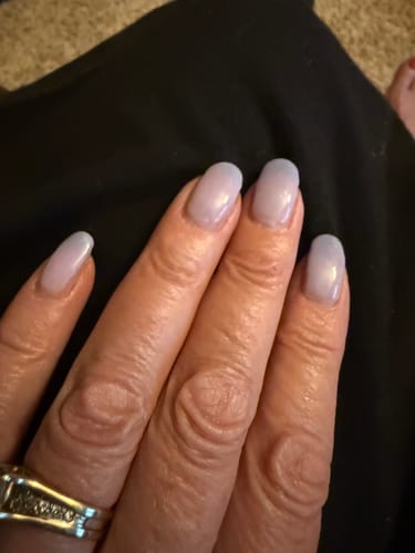 Customer photo review of D1424 Drama Queen Triple Mood Changing Dip Powder