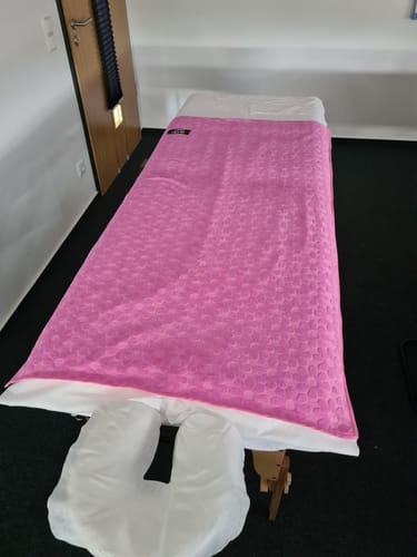 Customer photo review of STELLA - Strandhandtuch | Pink