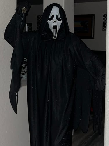 Customer photo review of Conjunto Ghostface Original - 25 Anos Fun World – Edição Limitada