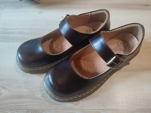 Customer photo review of Buckle Strap Decor Platform Mary Jane Shoes