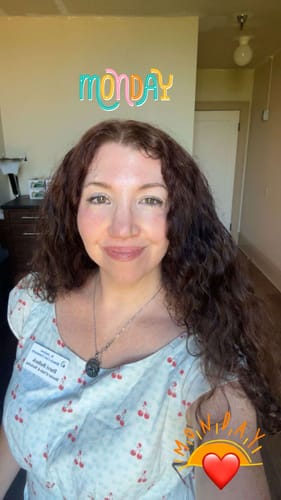 Customer photo review of Instant Dye Shampoo