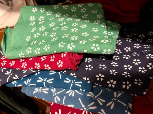 Customer photo review of Kozakura Design Tenugui