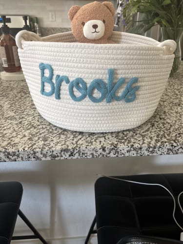 Customer photo review of Basket Size