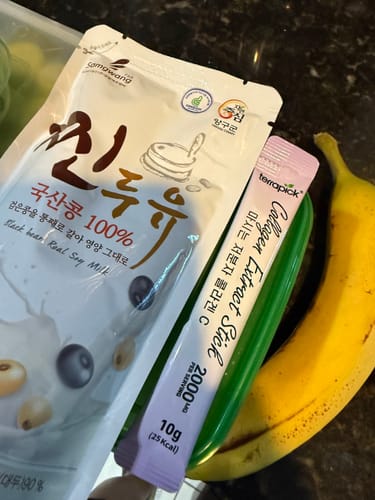 Customer photo review of Jjin Soy Milk 190ml x 16 Pouches