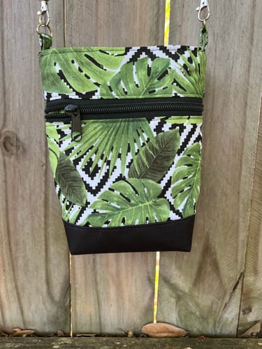 Customer photo review of Wanderlust Phone Bag Pattern