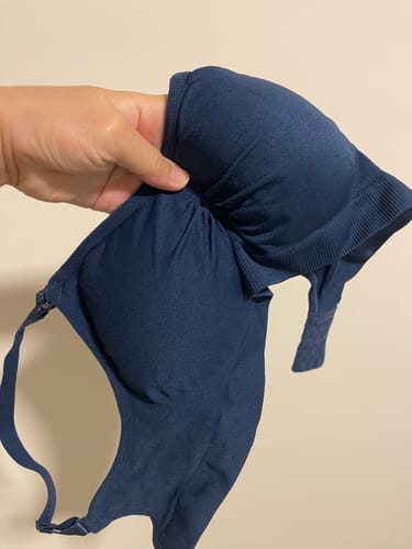 Customer photo review of Lovemère Seamless Nursing Bra