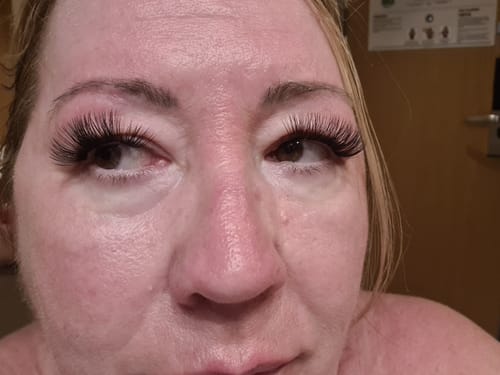 Customer photo review of DIY Self-adhesive Cluster Lash Bundles