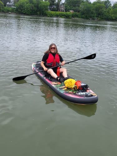 Customer photo review of Royal- 10'6 All-around- Paddle board gonflable