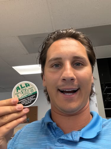 Customer photo review of Tropical Fruit Nicotine Pouches