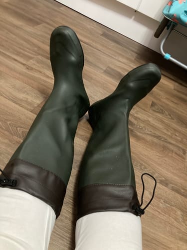 Customer photo review of Vaistoa Korpi –paljasjalkakumisaappaat