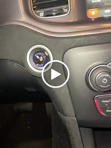 Customer video review of "Scat Pack" Start Button