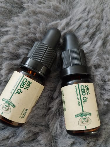 Customer photo review of *Bestseller* CBD Öl 25%