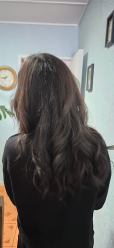 Reseña con foto de un cliente sobre Hair Power - Reparación Capilar 60 ml