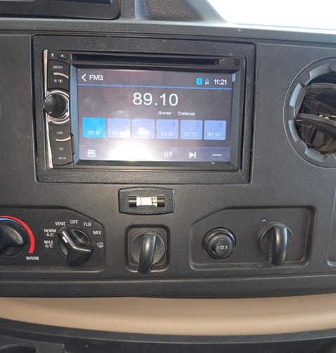 Customer photo review of Magnadyne M2 | Touch Screen Stereo Receiver w/ DVD & Bluetooth