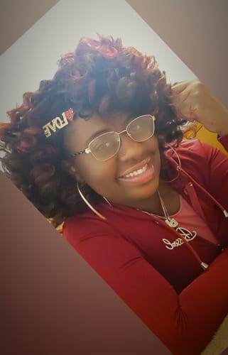 Customer photo review of Shake N Go Natural Me Full Wig - FLEXI-ROD CURL