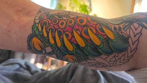 Customer photo review of Alpha Tattoo Butter