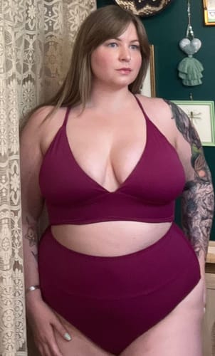 Customer photo review of *NEW* ‘Less Cheeky’ High Rise Bottoms