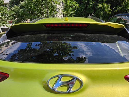 Customer photo review of Heckwischer Echtglas Stopfen | Hyundai