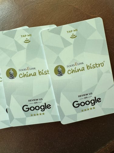 Customer photo review of RATECARDS™ - VIP Customized Design